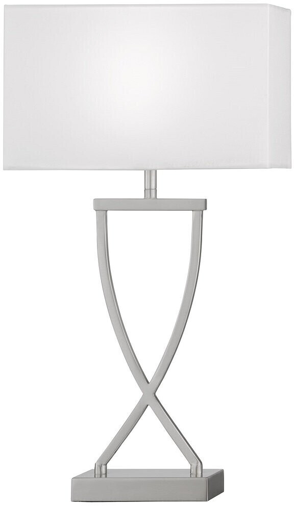 Fischer & Honsel 50458 Table lamp Anni nickel white E27 51cm
