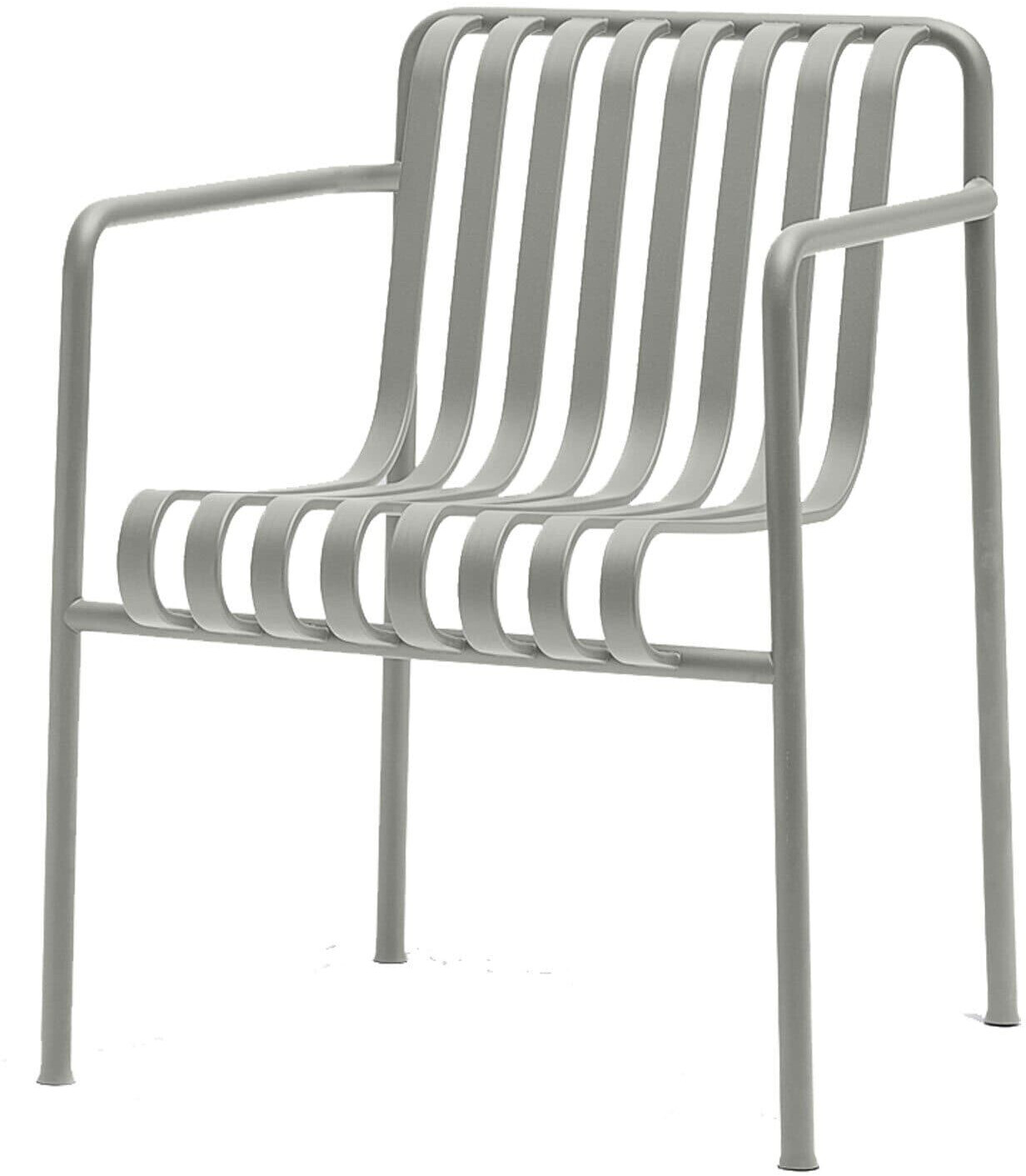 HAY Palissade Dining Armchair foggy grey