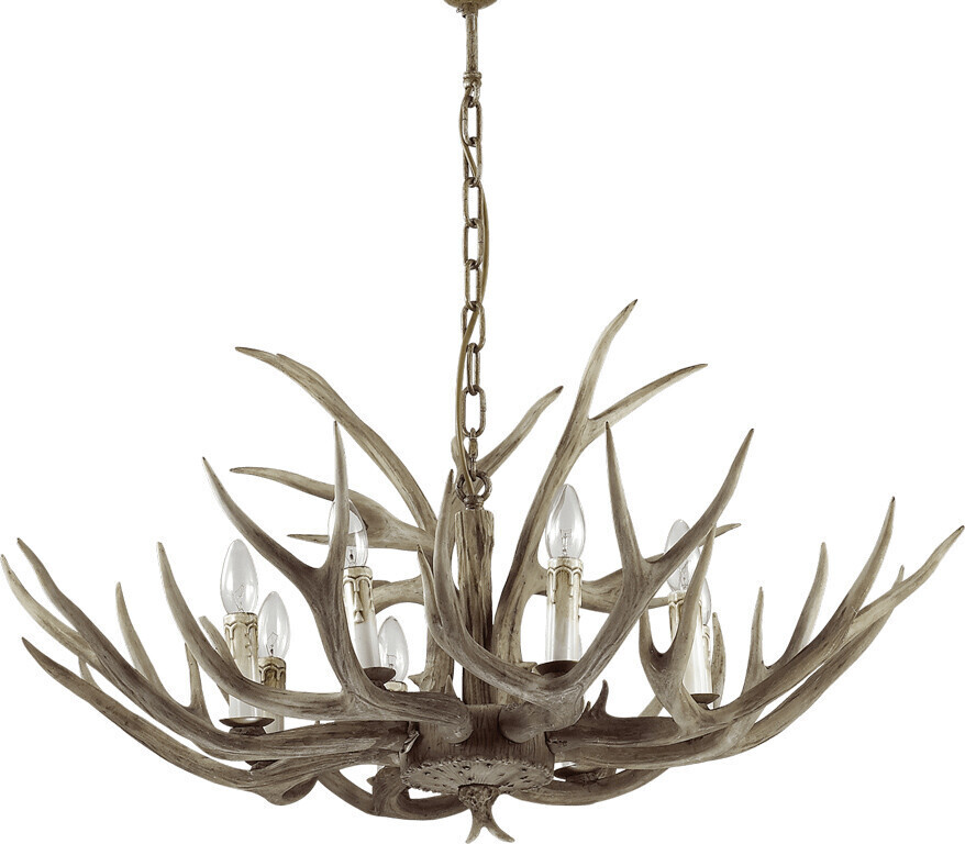 IDEAL LUX Chain chandelier CHALET 8×E14/40W/230V