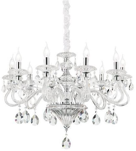 IDEAL LUX Chandelier on a string NEGRESCO 8xE14/40W/230V