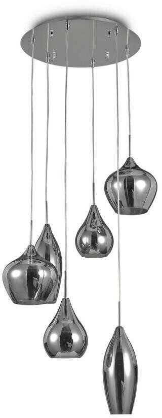 IDEAL LUX Chandelier on cord SOFT 6xE14/40W/230V