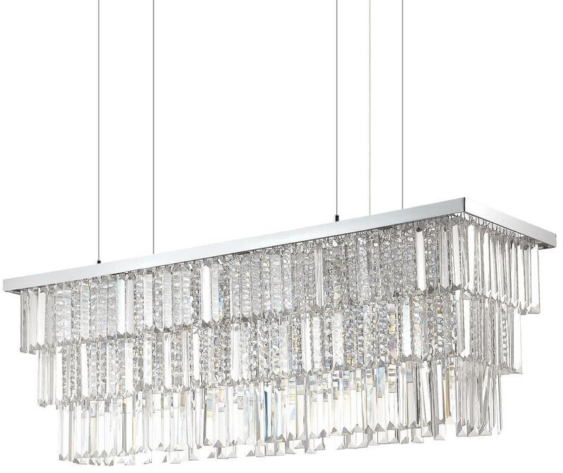 IDEAL LUX Crystal chandelier on cord MARTINEZ 8xE14/40W/230V
