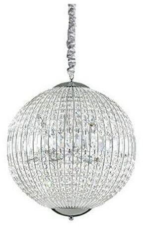 IDEAL LUX Crystal chandelier on cord LUXOR 8×G9/40W/230V