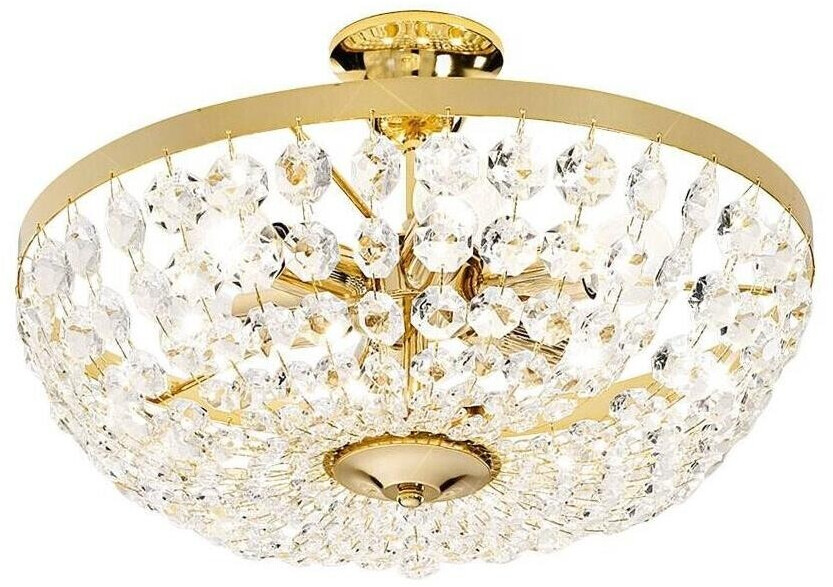 Kolarz 960.16K.3 - Crystal chandelier on a rod VALERIE 6xE14/40W/230V 24K gold