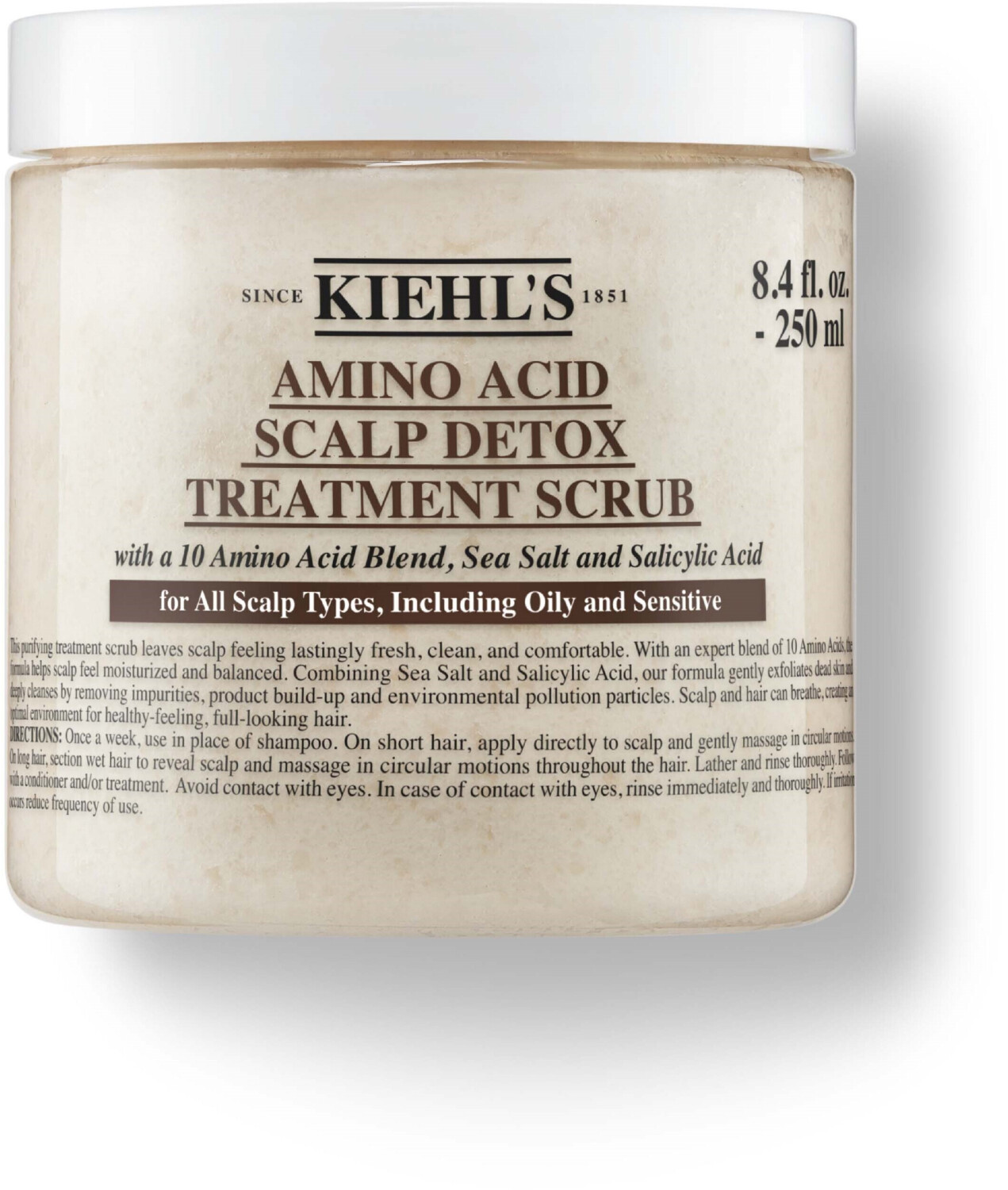 Kiehl’s Amino Acid Scalp Detox Treatment Scrub (250ml)