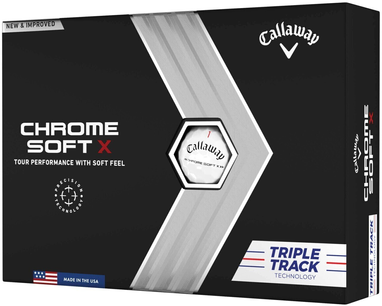 Callaway Chrome Soft X TripleTrack (white)