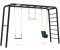 Berg PlayBase frame large + baby seat + rubber swing seat + wooden trapeze (22.41.01.00)