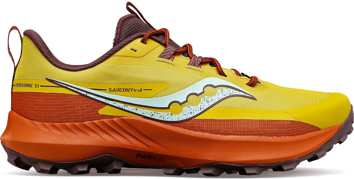 Saucony Peregrine 13 yellow fog orange ab 86 99 Preisvergleich