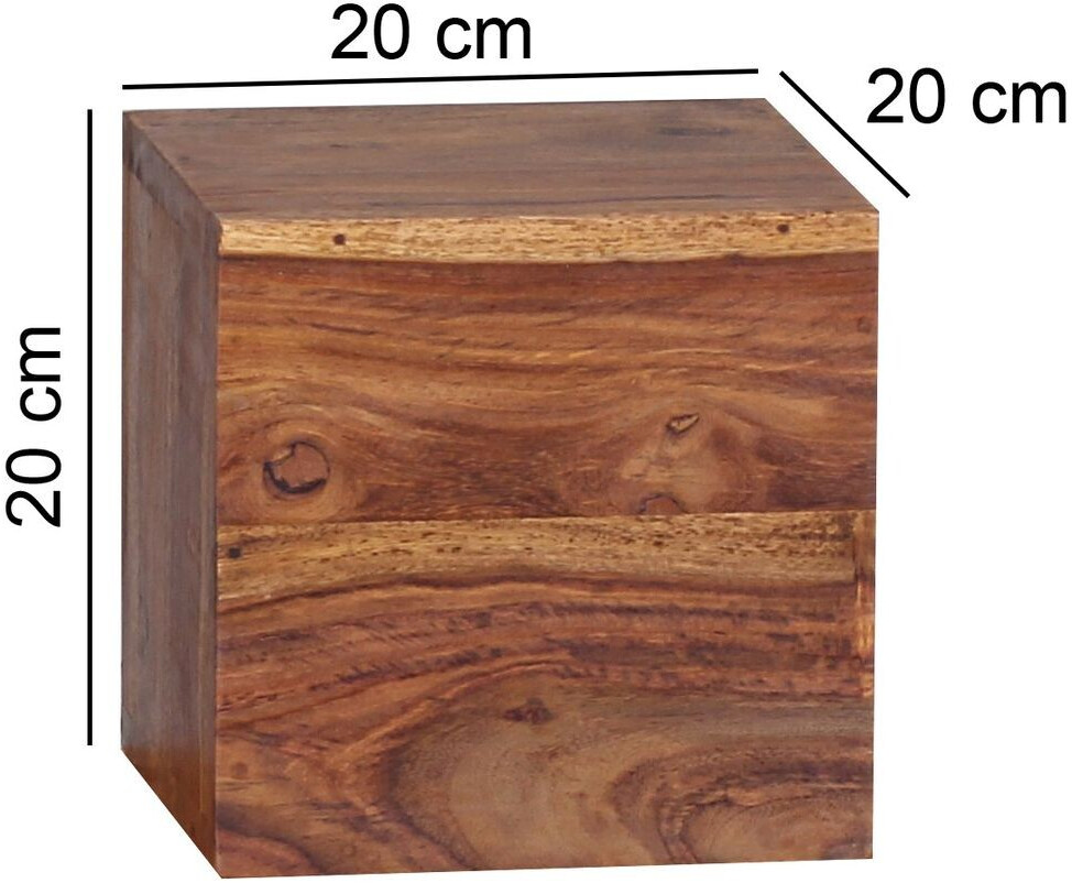 Wohnling MUMBAI 4er Set Cubes Preisvergleich bei 20 Wandboard cm (WL1.531) | € 114,95 / ab cm 25