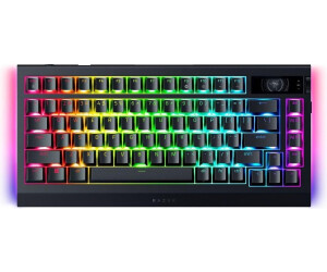 Razer BlackWidow V4 Mechanische Gaming-Tastatur – Mit Chroma RGB, 6 Makro-Tasten & Handgelenkstütze | FR-Layout Schwarz