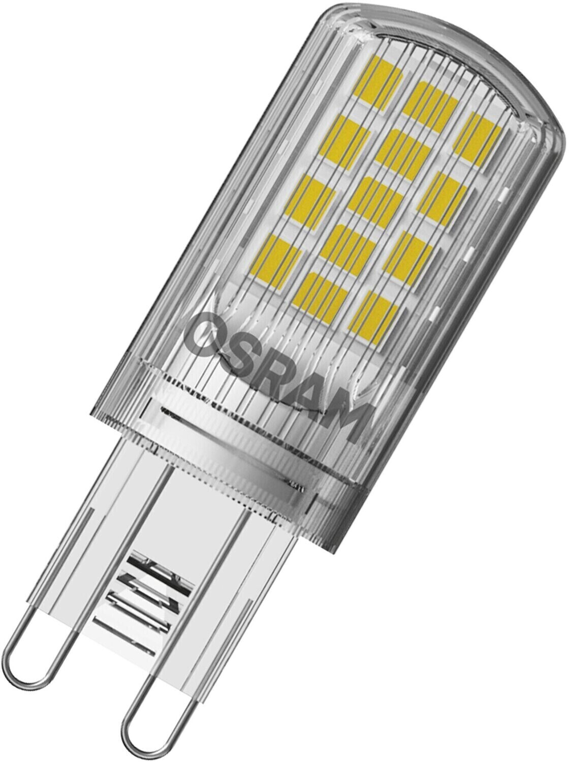 Osram LED lamp replaces 40W G9 bulb in transparent 4.2W 470lm 2700K 5-pack transparent