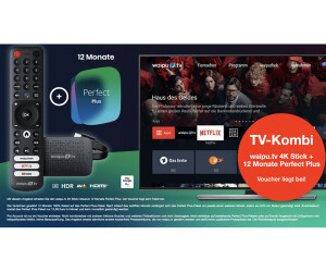 waipu.tv 4K Stick Inkl. 12 Preise) bei Preisvergleich | 199,00 (Februar 2024 Monate Perfect € Plus ab