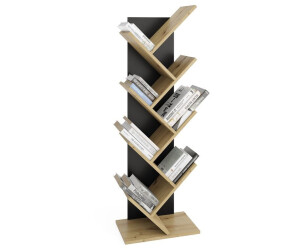FMD Geometrisches Bücherregal 42x125x26 cm Eiche ab 84,90 € |  Preisvergleich bei