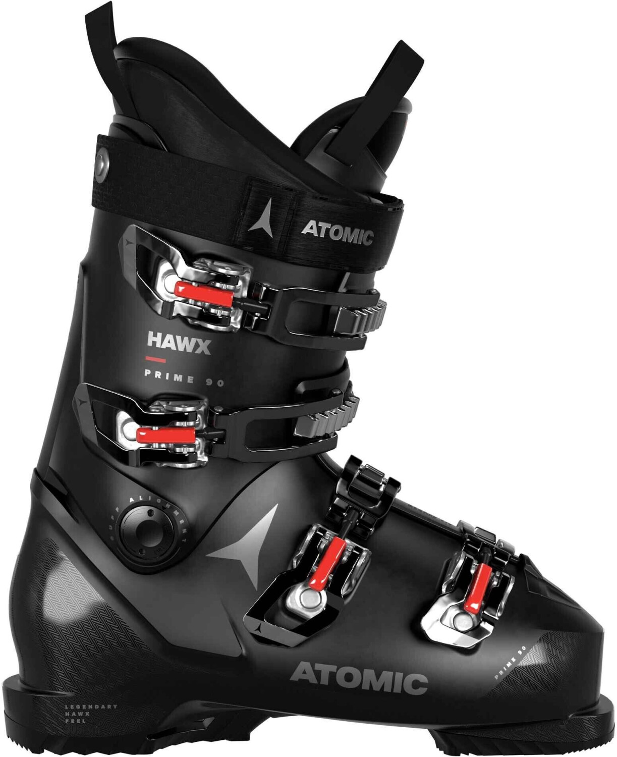 Photos - Ski Boots Atomic Hawx Prime 90  black/red (2023)