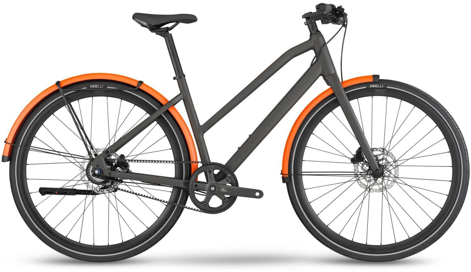 BMC 257 AL THREE grey/orange (2022) trapeze