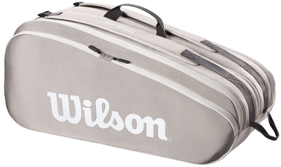 Wilson Tour Tennis Racket Bag 2023 12 Pack stone gray
