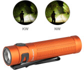 LIGHTHOUSE: Bonnet avec lampe frontale LED rechargeable. Orange