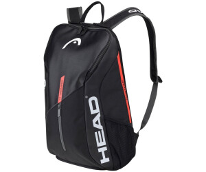  HEAD Tour Team - Mochila de tenis con 2 bolsas de transporte  con correas acolchadas para los hombros y compartimento para zapatos, color  negro y gris. : Deportes y Actividades al