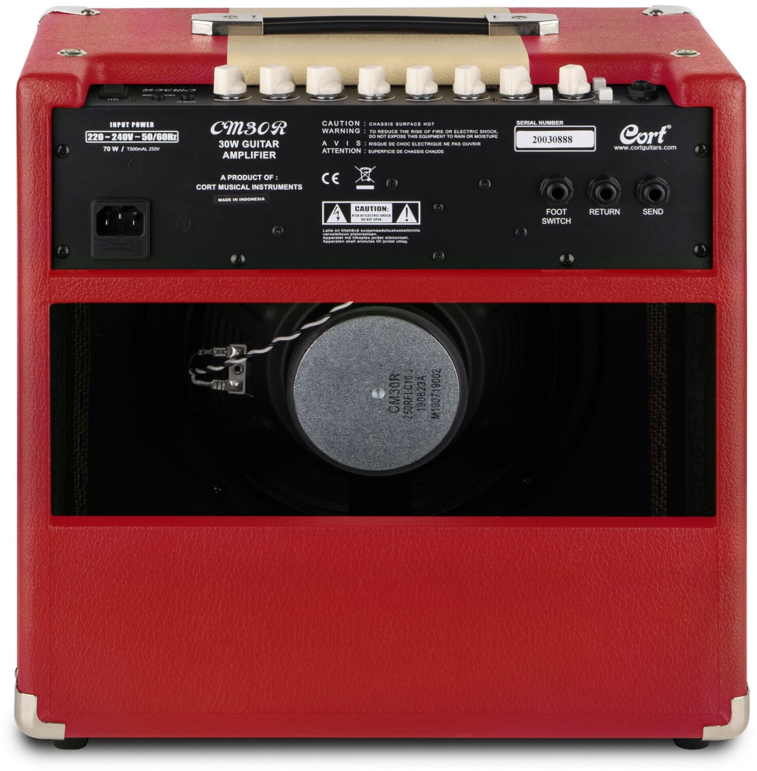 Cort CM30R DR Dark Red