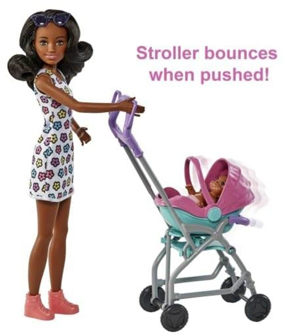 Barbie Skipper Babysitters Inc. Doll Stroller Playset HHB68 ab 27 99 Preisvergleich bei idealo