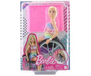 Buy Barbie Doll With Wheelchair And Ramp Blonde HJT13 from