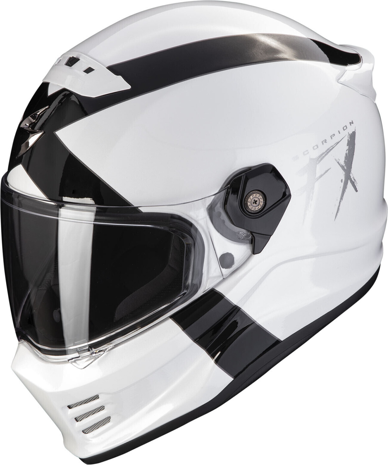 Scorpion Covert-FX Solid Gallus blanc/noir