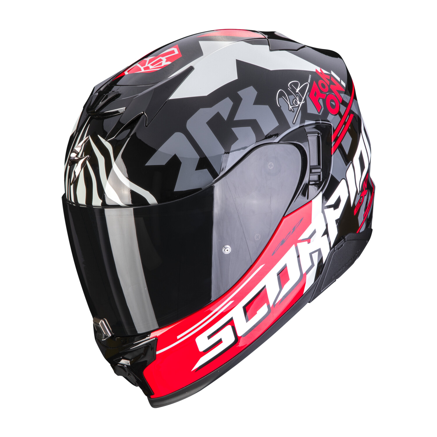 Scorpion Exo-520 Evo Air Rok Bagoros noir/rouge