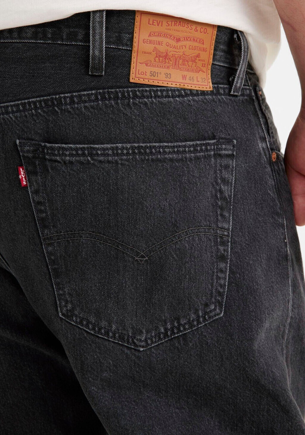 Levi s 501 Original Jeans big und tall black worn in black ab 66 00 Preisvergleich bei idealo