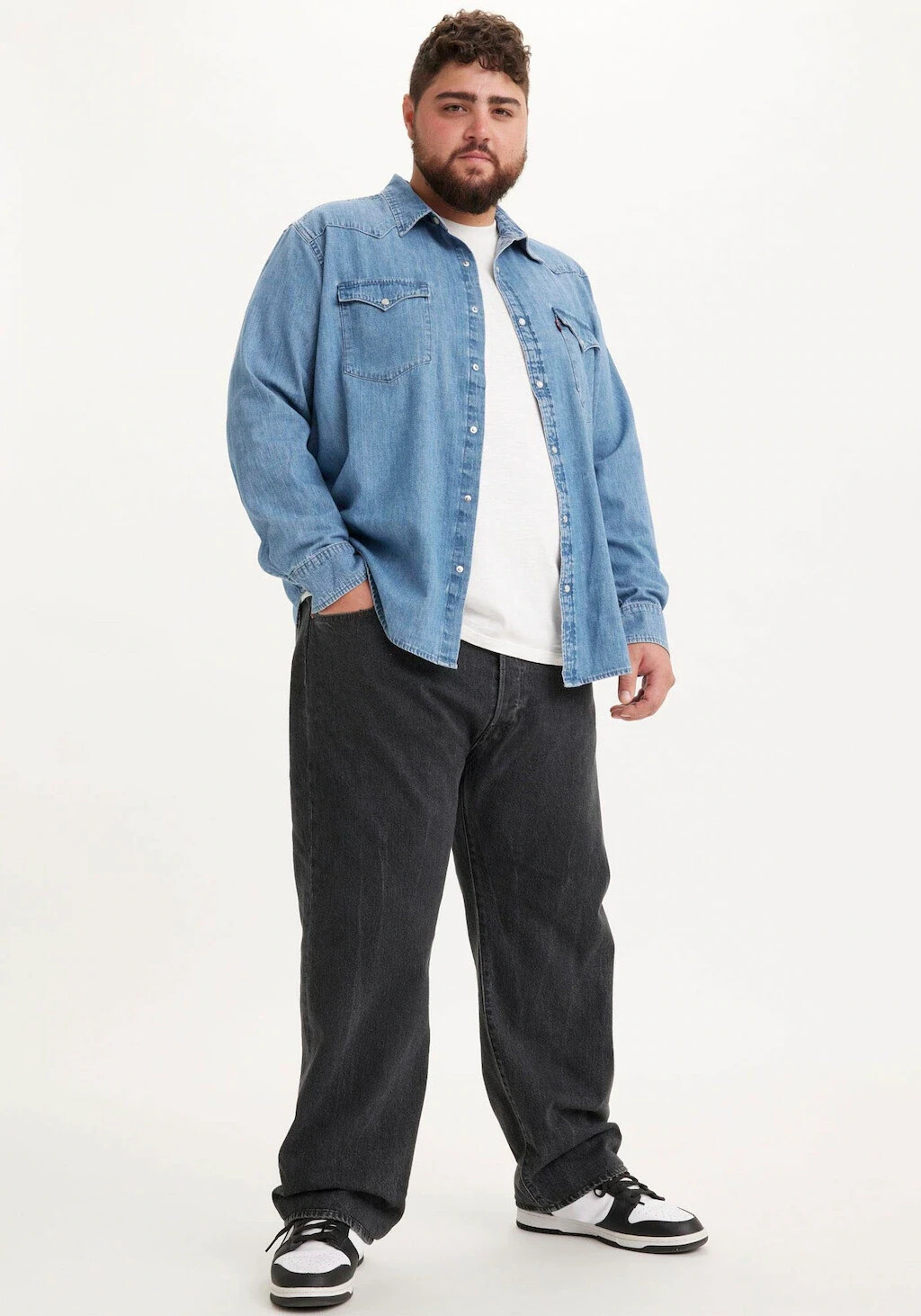 Levi s 501 Original Jeans big und tall black worn in black ab 66 00 Preisvergleich bei idealo