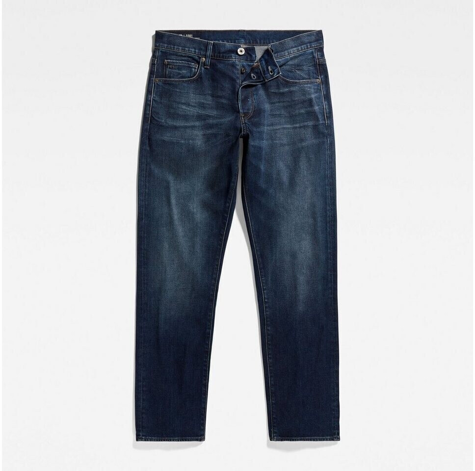 Buy G Star 3301 Straight Tapered Jeans 51003 C052 worn in