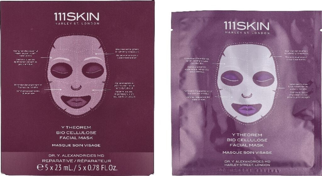 111SKIN Y Theorem Bio Cellulose Facial Mask (5x23ml)