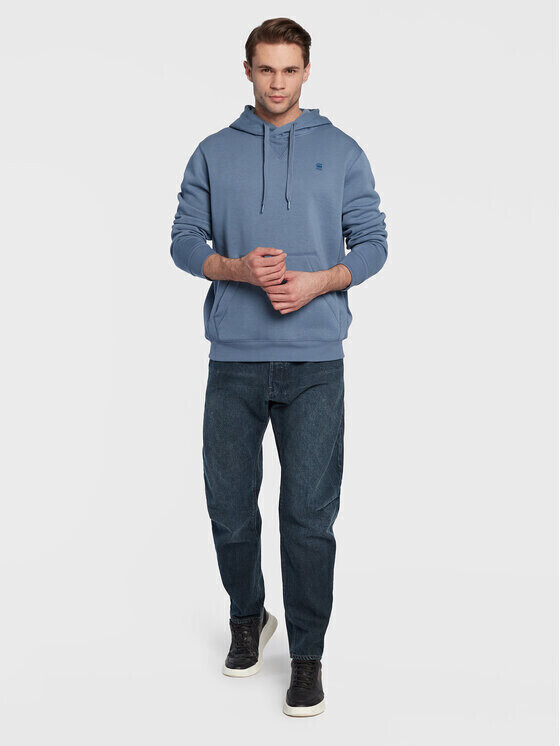 G-Star Grip 3D Relaxed Tapered Jeans worn in deep teal