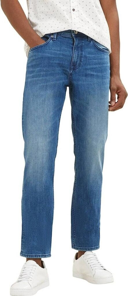 TOM TAILOR Josh Regular Slim Jeans heren 1035650,10219 - Used Mid Stone Grey Denim,36W / 34L