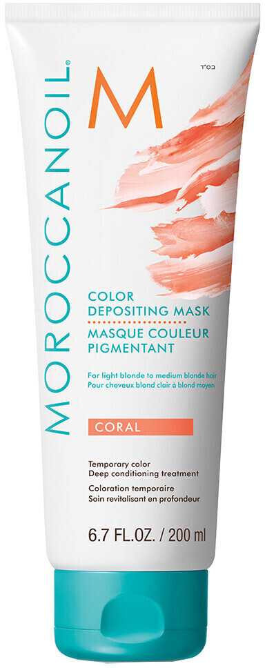 Photos - Hair Product Moroccanoil Depositing Maske Coral  (200 ml)
