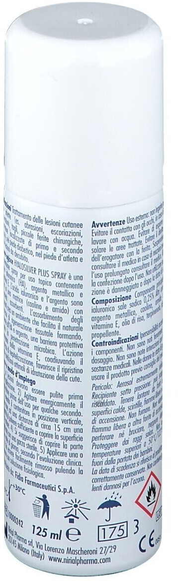 Hyalo Silver Plus Spray (125 ml) a € 7,02 (oggi)