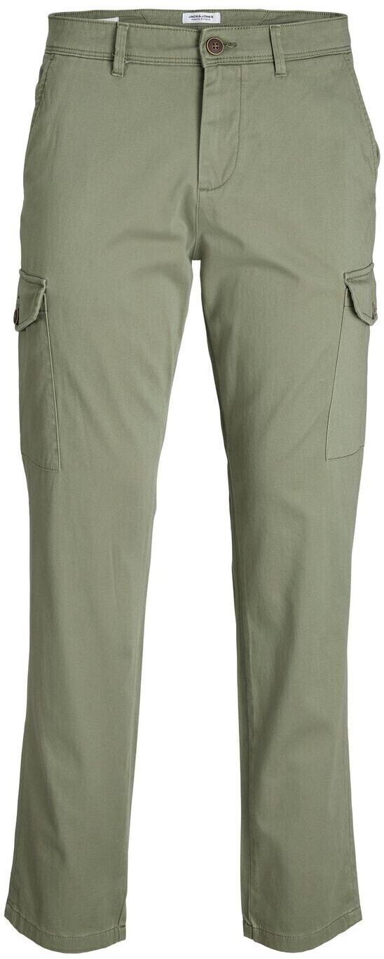 Jack & Jones Ollie Bowie Cargohose (12224001) deep lichen green