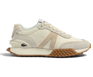 Lacoste women's white leather hotsell sneakers