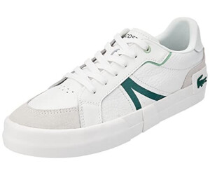 Lacoste L004 Leather white green ab 61 49 Preisvergleich bei