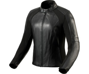 Ladies black sales leather motorcycle jacket