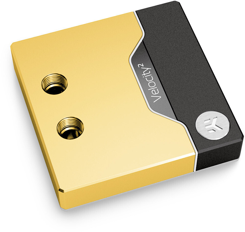 EKWB EK-Quantum Velocity 2 D-RGB - 1700 Nickel + Gold