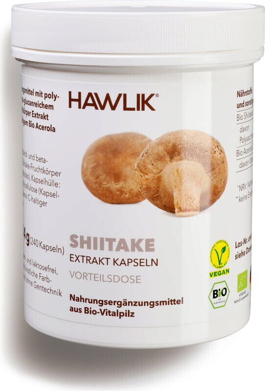 Hawlik Shiitake Extrakt Kapseln ab 50,31 € Preisvergleich bei idealo.de