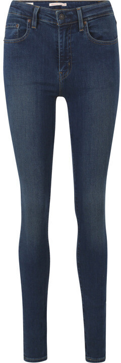 Levi's 721 High Rise Skinny raw indigo denim