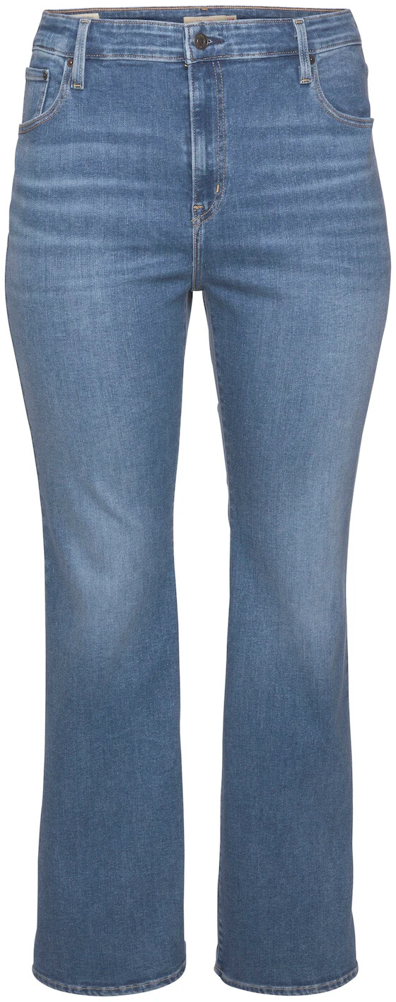 Levi's® Women's Plus Size 726™ High-rise Flare Jeans - Medium Indigo Worn  In 22 : Target