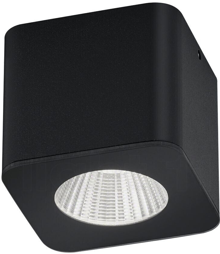 Helestra Oso LED ceiling light matt black
