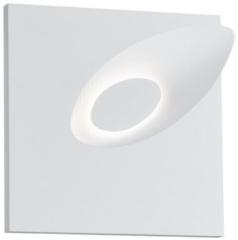 Helestra Tail LED wall light matt white