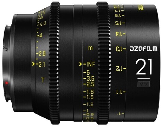 DZOFilm Vespid Prime FF 21mm T2.1 Monture PL/EF