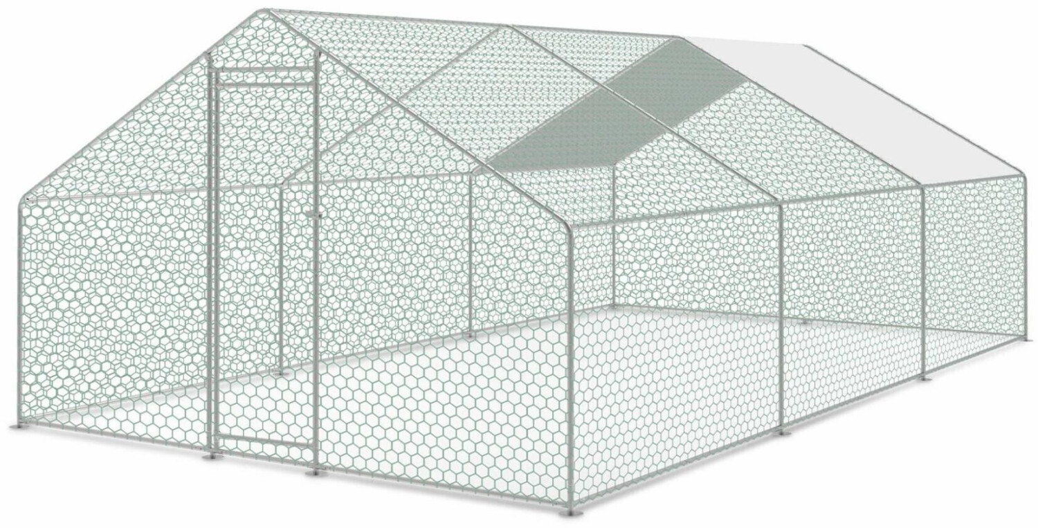 Alice's Garden Babette Enclos pour poulailler et volière 18 m² (CKMC18GY)