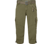 Pantaloncini Cargo Uomo 3/4 Timezone MilesTZ - Cotone, Vita Media Con Cintura, Tasche Laterali E Ginocchiere - 24-10006