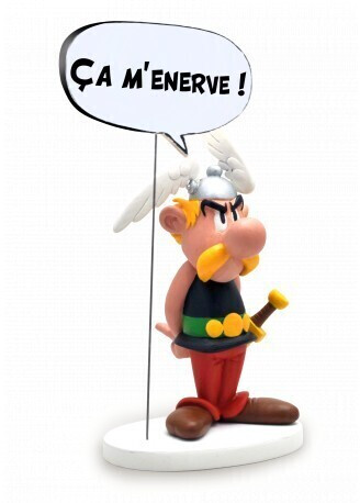 Plastoy Figurine Collection Bulle - Astérix  Ça m'énerve