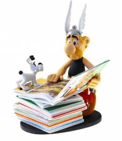Plastoy Astérix pile d'albums 2nde Édition